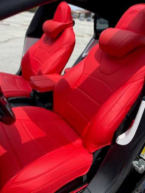 NEW ARRIVAL! Tesla Model Y Customized FULL SURROUND CAR SEAT ARMOR - LIMITED TIME AUTOMATIC DISCOUNT AT CHECKOUT!