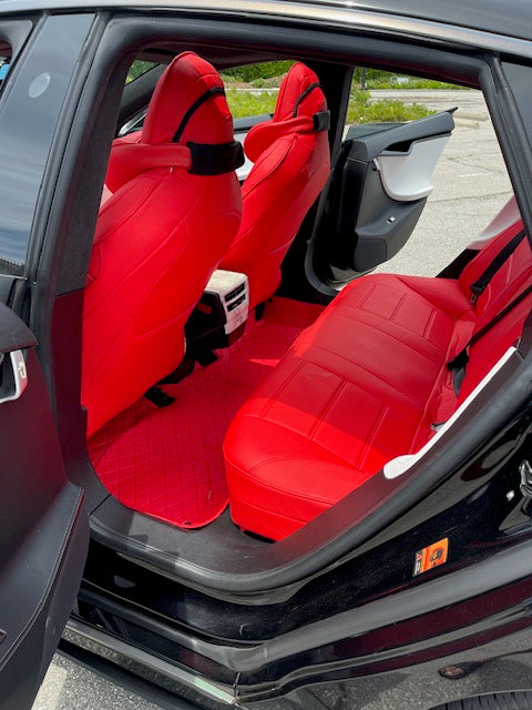 NEW ARRIVAL! Tesla Model Y Customized FULL SURROUND CAR SEAT ARMOR - LIMITED TIME AUTOMATIC DISCOUNT AT CHECKOUT!