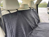 Luxury Pet Car Seat Protector - ADDITIONAL LIMITED TIME 50% AUTOMATIC DISCOUNT AT CHECKOUT - Waterproof - NEW DESIGN with MESH WINDOW!