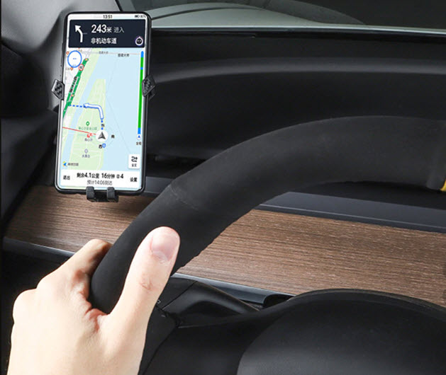 Tesla model 3 smartphone holder