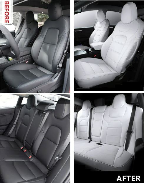 NEW ARRIVAL! Tesla Model 3 Customized FULL SURROUND CAR SEAT ARMOR - LIMITED TIME AUTOMATIC DISCOUNT AT CHECKOUT!