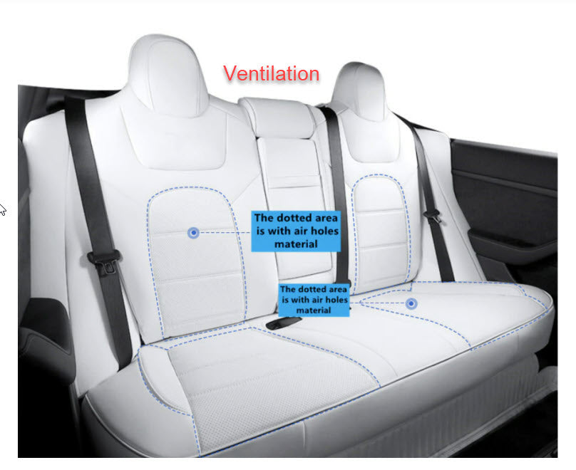 NEW ARRIVAL! Tesla Model Y Customized FULL SURROUND CAR SEAT ARMOR - LIMITED TIME AUTOMATIC DISCOUNT AT CHECKOUT!