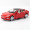 Black Tesla model S toy car